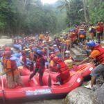 PT. Pos Indonesia wisata arung jeram di Banten Rafting Ciberang (BRC)