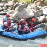 Jawapos Grup Jakarta arung jeram di Banten Rafting Ciberang