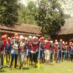 BMPD Cilegon wisata arung jeram di sungai ciberang