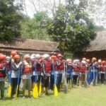 BMPD Cilegon wisata arung jeram di sungai ciberang