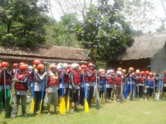 Rafting BMPD Cilegon BMPD Cilegon wisata arung jeram di sungai ciberang