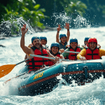 banten rafting ciberang