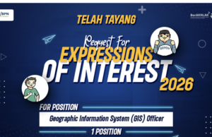 π Peluang Karier: Dibutuhkan GIS Officer untuk Proyek Tata Ruang Nasional ILASP π Peluang Karier: Dibutuhkan GIS Officer untuk Proyek Tata Ruang Nasional ILASP