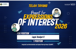 Info Lowongan Kerja 2026: Legal Analyst II Kementerian ATR/BPN Info Lowongan Kerja 2026: Legal Analyst II Kementerian ATR/BPN