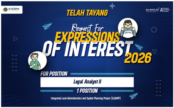 Info Lowongan Kerja 2026: Legal Analyst II Kementerian ATR/BPN